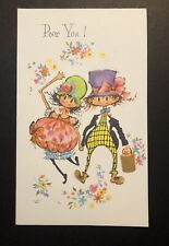 Vintage Get Well Greeting Card Paper Collectible Poor You picture