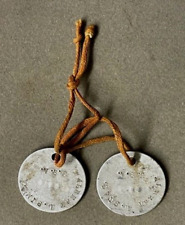 NICE ORIGINAL PAIR OF WWI U.S.A. DOG TAGS picture