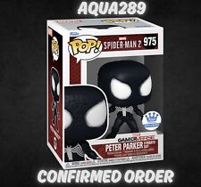 Funko Pop Spider-Man 2 Peter Parker Symbiote Suit #975 Funko Exclusive PRESALE picture