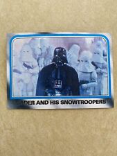 1980 Topps The Empire Strikes Back -Vader and His Snowtroopers #165 -CENTERED picture