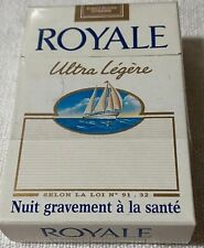 Vintage Royale Ultra Légère Cigarette Cigarettes Cigarette Paper Box Empty picture
