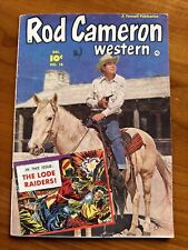 Rod Cameron Western #18 Fawcett Comics Dec 1952 VG Rare Gem picture