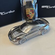 FLASH SALE NOW & Free Keychain Porsche 911 Turbo Aluminum 1:43 Paperweight picture