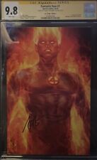 FANTASTIC FOUR #1 CGC SS 9.8 SS HUMAN TORCH STANLEY 