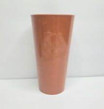 Vintage Nestle Quick Chocolate Shake Cup Tumbler Brown 6.75