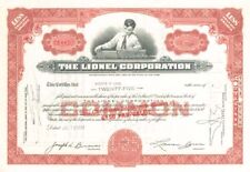 Lionel Corporation - Famous Toy Train Co. - Stock Certificate - General Stocks picture