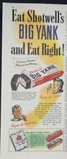 Magazine Ad* - 1947 - Shotwell's Big Yank Candy Bars picture
