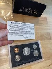 SILVER Proof Set Coins Box Lot COA 1992-S US MINT Kennedy 90% Bullion Collector picture