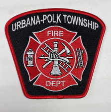 Urbana Polk Township Iowa Fire Department IA Patch B3 picture
