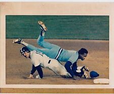 Gary Roenicke Sliding Into Base 8 x 10 COLOR PHOTO Louis Requena picture