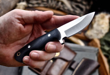 CFK HILL & CREEK Handmade D2 Custom MICARTA Small Hunting EDC Knife Set HC-04P picture
