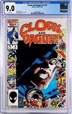 Cloak and Dagger v2 #9 CGC 9.0 (Nov 1986, Marvel) 25th Anniversary Border Cover picture