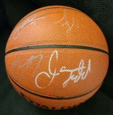 ALLEN IVERSON +KIDD+TMAC DWAYNE WADE SIGNED 2003 TEAM USA NBA BASKETBALL COARARE picture