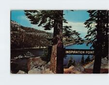 Postcard Inspiration Point at Emerald Bay South Lake Tahoe California picture
