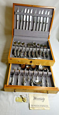 RAPHAEL Oneida Stainless Silverware Flatware 125 Pcs - 11 Full Place Settings picture