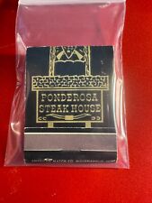 MATCHBOOK - PONDEROSA STEAK HOUSE - INDIANAPOLIS, IN - UNSTRUCK picture