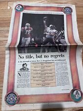 January 28 1986 Boston Globe Super Bowl XX Commemorative Chicago Bears Patriots picture