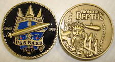USS BARB SSN-596  NAVY SUBMARINE CHALLENGE COIN picture