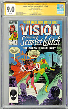 Vision and Scarlet Witch v2 #4 CGC SS 9.0 (1986, Marvel) Signed Steve Englehart picture