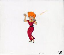 Tom & Jerry Painted Animation Production Cel Exterminator Miss Vavoom Singing picture