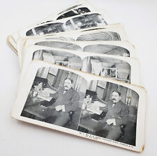 48 Vintage Antique Stereographs Early 1900’s Sears Roebuck & Co Tour Chicago Ill picture