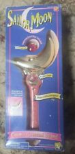 VTG Bandai SAILOR MOON Cosmic Crescent WAND 1995 Toy Lights & Sounds Complete picture