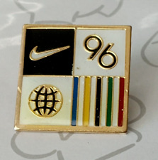 Vintage Nike Swoosh Logo Atlanta 1996 Olympics Pinback Lapel Pin picture