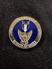 Boy Scout Once an Eagle Always an Eagle Recognition Challenge Coin Award w Case picture