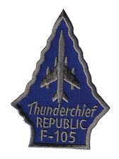 Thunderchief Republic F-105 Patch – With Hook and Loop, 3.5