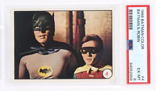 1966 Topps Batman Color BATMAN & ROBIN #4 PSA 6 picture