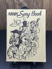 WWII/2 US Army Song Book 1941 Dated and Marked - Very Good Condition picture