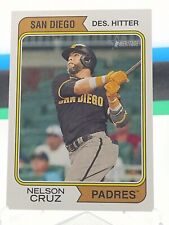2023 Topps Heritage #76 Nelson Cruz - San Diego Padres picture
