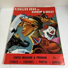 Ringling Bros. Barnum and Bailey Vintage Circus Magazine Program 1951 picture