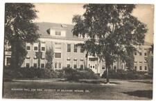 Postcard Robinson Hall Side View University Delaware Newark DE  picture