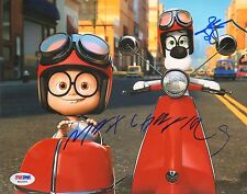 TY BURRELL & MAX CHARLES Signed MR. PEABODY & SHERMAN 8x10 Photo PSA/DNA #W23694 picture
