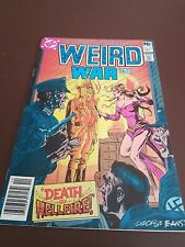 WEIRD WAR TALES #82 (DC1979) GEORGE EVANS HORROR COVER WWII  BRONZE BEAUTY  picture