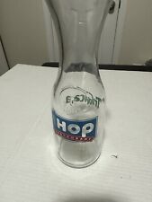 IHOP Restaurant Tropicana Orange Juice 1 Liter Heavy Glass Carafe 11