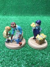 AVON Figurine by Jessie Wilcox Smith Spring time And Helping Mom Figurines picture