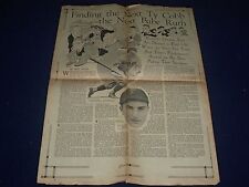 1928 SEP HOUSTON PRESS PAGE - FINDING THE NEXT TYCOBB & NEXT BABE RUTH - NP 972L picture
