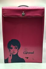 Carousel Mod Hot Pink Vinyl Wig Twiggy Image Storage Vintage 1960s Box Case Doll picture