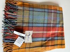 The Scotland Wool Co. TARTAN KING SIZE BLANKET 69'' X 98'' - ANTIQUE BUCHANAN picture
