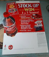 Vintage 1996 Atlanta Olympic Summer Games Coca Cola Large Official Display NOS picture