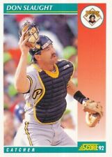 #280 PITTSBURGH PIRATES # DON SLAUGHT # BASEBALL CARD SCORE NFL '92 picture