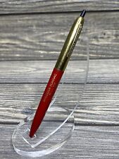 Vintage Heritage￼ Worth Pen Shroeder Pontiac Hillsborough Kansas Red And Gold￼ picture
