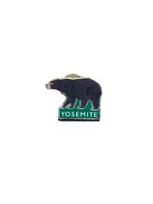 Yosemite National Park California Black Bear Enamel Metal Pin picture