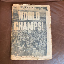 Daily News 10-17-969 METS WORLD CHAMPS  Win Championship FULL NEWSPAPER paper picture