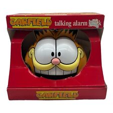 Vintage Garfield Talking Alarm Clock by Sunbeam 1993 887-109 - Brand New picture