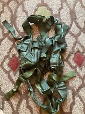 Parachute Restraint Harness Vintage Military Pilot Fighter Size Small  picture