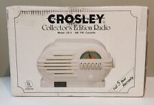 Crosley Collector's Edition AM/FM Radio w/Cassette Player Model CR-3 Art Deco picture