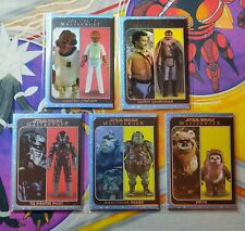 2021 Topps Star Wars Masterwork Out Of The Box Insert Lot 5 Parallel Cards /299 picture